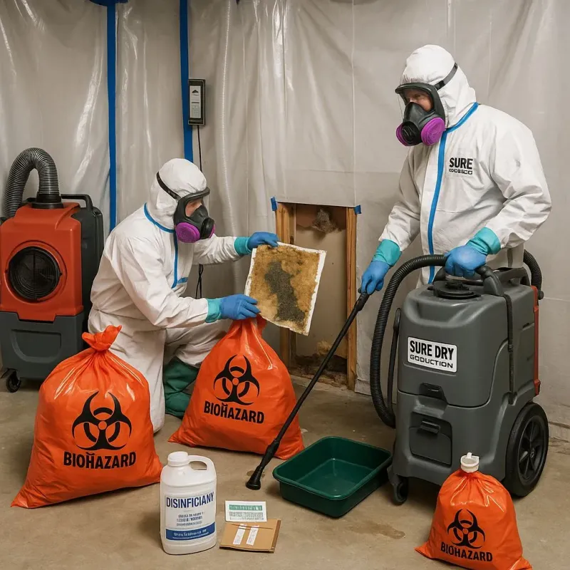 Contaminated Water Handling Protocols process in Montrose, PA