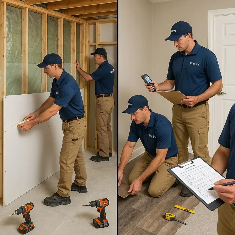 Repairs and Reconstruction process in Montrose, PA